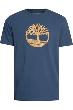 Timberland Kennebec River Camo Tree Logo Shirt Heren