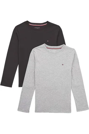 Tommy Hilfiger Crew Neck Longsleeve Shirt Junior (2-pack)