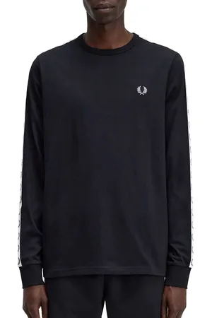 Fred Perry Taped Longsleeve Shirt Heren