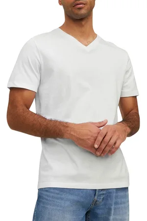 JACK & JONES Organic Basic SS V-neck Shirt Heren