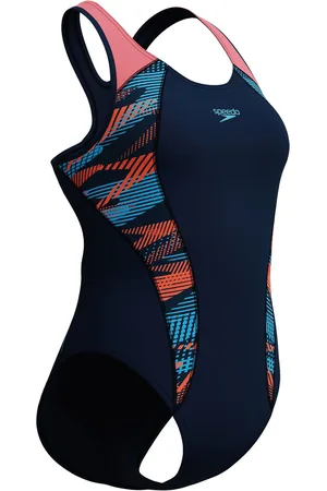 Speedo ECO+ Placement Laneback Badpak Dames