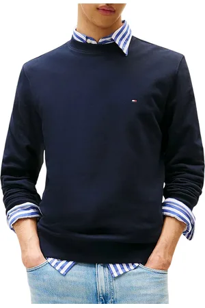 Tommy Hilfiger Essential Flag Embroidery Crew Neck Sweater Heren