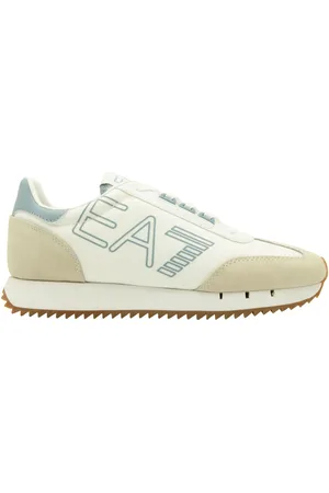 EA7 Black & White Vintage Sneakers Heren