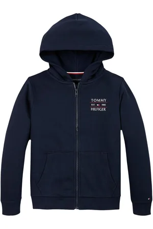Tommy Hilfiger Flag Logo Zip Sweatvest Junior