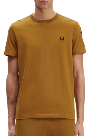 Fred Perry Contrast Tape Ringer Shirt Heren