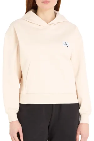 Calvin Klein Woven Label Hoodie Dames