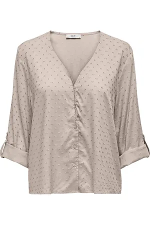 JDY Diana Life 7/8 Dobby Blouse Dames