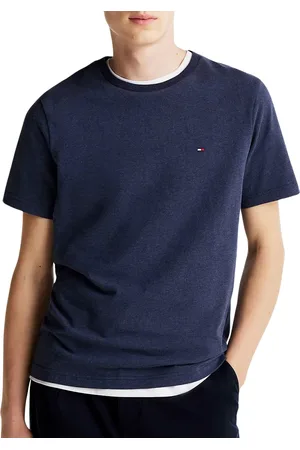 Tommy Hilfiger Essential Heathered Crew Neck Shirt Heren