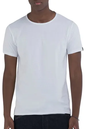 Replay Raw Cut Crew Shirt Heren