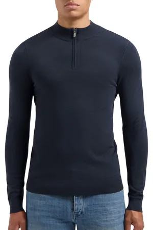 Pure Path Knitwear Halfzip Sweater Heren