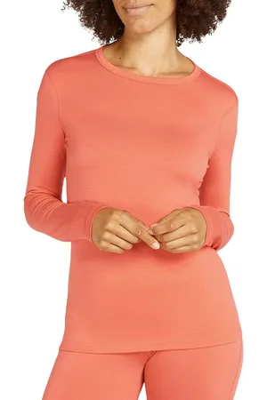 Icebreaker Core Heavyweight LS Crewe Thermoshirt Dames