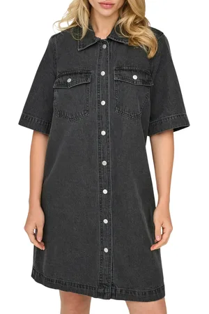ONLY Belle Denim Jurk Dames