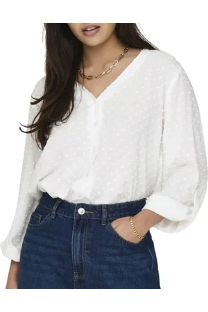 JDY Diana Life 7/8 Dobby Blouse Dames