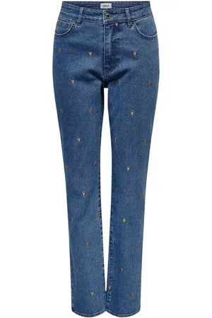 ONLY Riley High Waist Straight Jeans Dames