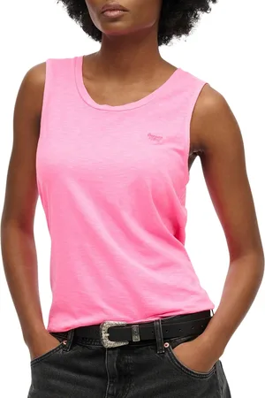 Superdry Scoop Neck Tanktop Dames