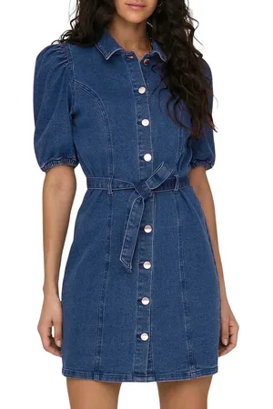 ONLY Vibbe Denim Jurk Dames