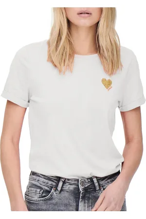 ONLY Kita Logo Shirt Dames