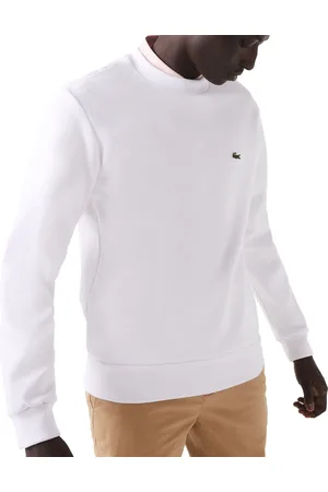 Lacoste Bio Cotton Fleece Crew Sweater Heren