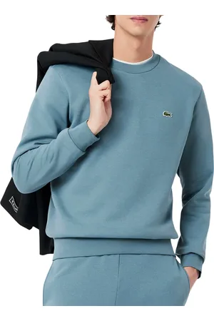 Lacoste Bio Cotton Fleece Crew Sweater Heren