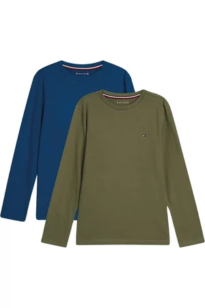 Tommy Hilfiger Crew Neck Longsleeve Shirt Junior (2-pack)