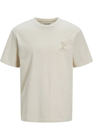 JACK & JONES Summer Vibes Crew Shirt Heren (plussize)