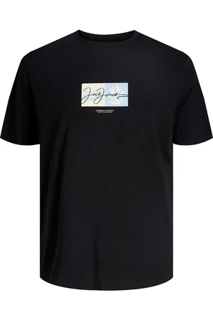 JACK & JONES Originals Canggu Front Crew Shirt Heren (plussize)