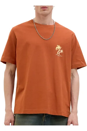 JACK & JONES Originals Canggu Summer Picture Crew Shirt Heren