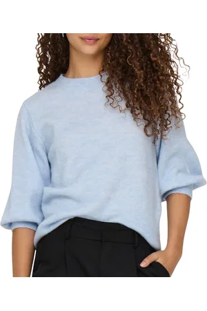 JDY Letty 3/4 Crew Knit Sweater Dames
