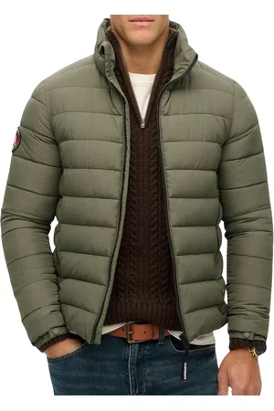 Superdry Fuji Padded Embroidered Pufferjas Heren