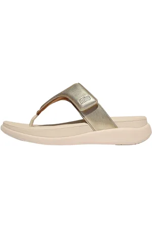 FitFlop F-Mode Go Adjustable Flatform Toepost Teenslippers Dames