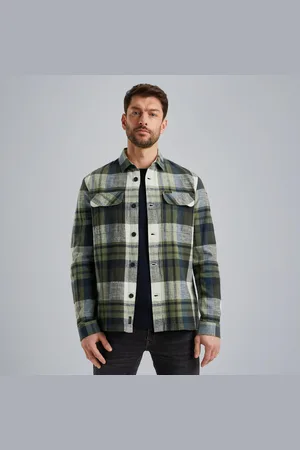 PME Legend™ Shirt jacket met ruitpatroon