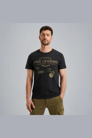 PME Legend™ T-shirt van slub jersey