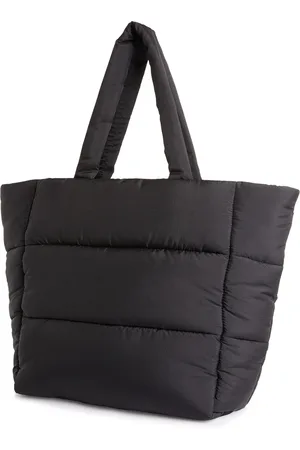 Primark Black oversized puffy shopper bag