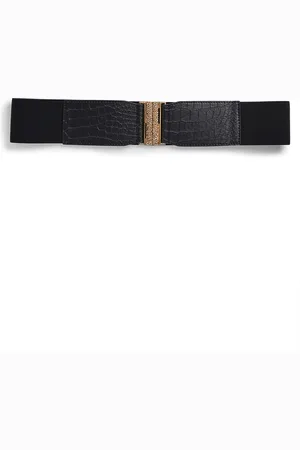 Primark Black elasticated waist belt