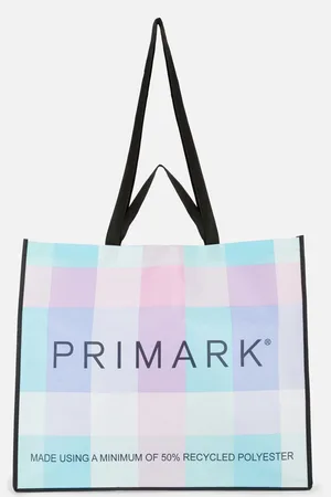 Primark Checked print shopper bag