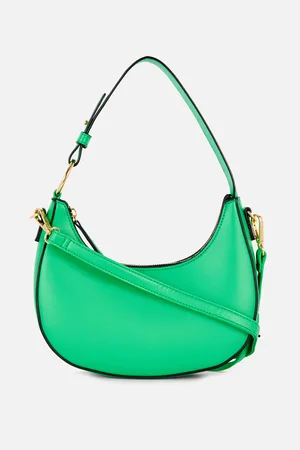 Primark Curved ring detail faux leather cross body bag