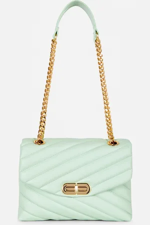 Primark Faux leather quilted shoulder bag