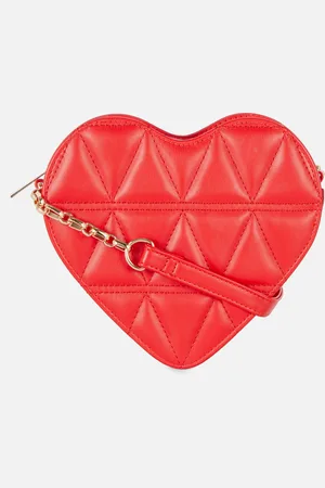 Primark Quilted heart bag