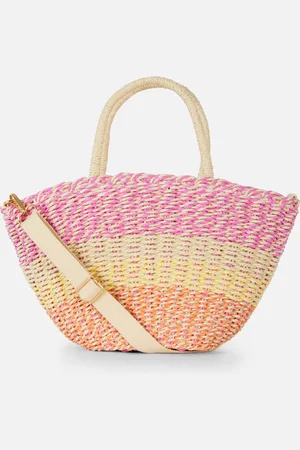 Primark Mini straw bucket crossbody bag