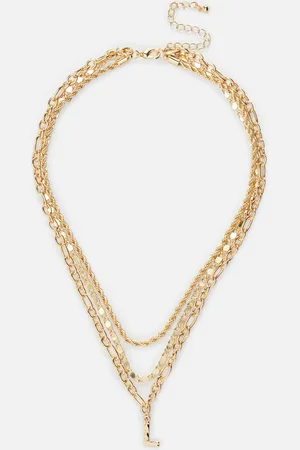 Primark Initialenketting in 3 lagen