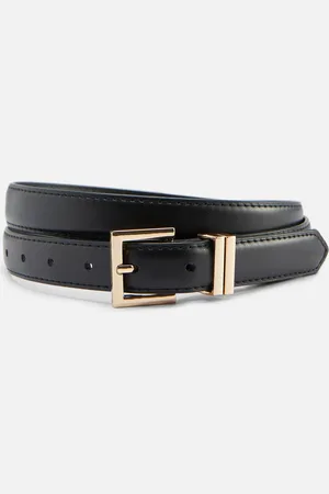 Primark Smalle riem van imitatieleer met vierkante gesp