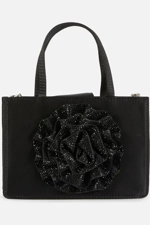 Primark Satijnen mini-tote bag met bloem Rita Ora