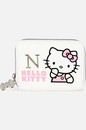 Primark Portemonneetje met rits en initiaal Hello Kitty