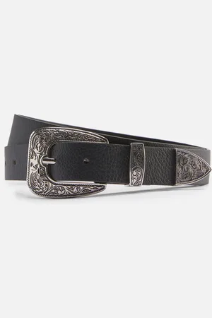 Primark Riem van imitatieleer met gegraveerde gesp