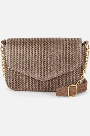 Primark Schoudertasje van stro