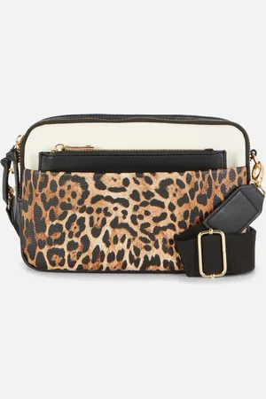 Primark Cameratas van imitatieleer met dubbele rits