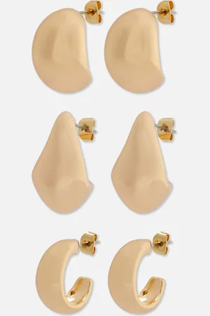 Primark Bolvormige oorringen The Edit, set van 3