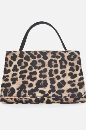 Primark Satijnen schoudertas met luipaardprint