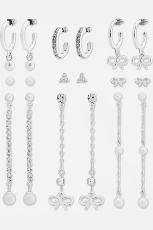 Primark Verschillende oorbellen, set van 9