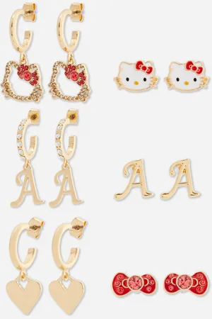 Primark Oorbellen Hello Kitty, 6 stuks
